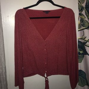 American Eagle Crop Top